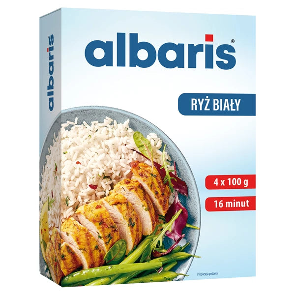SONKO - RYŻ ALBARIS BIAŁY 4X100G