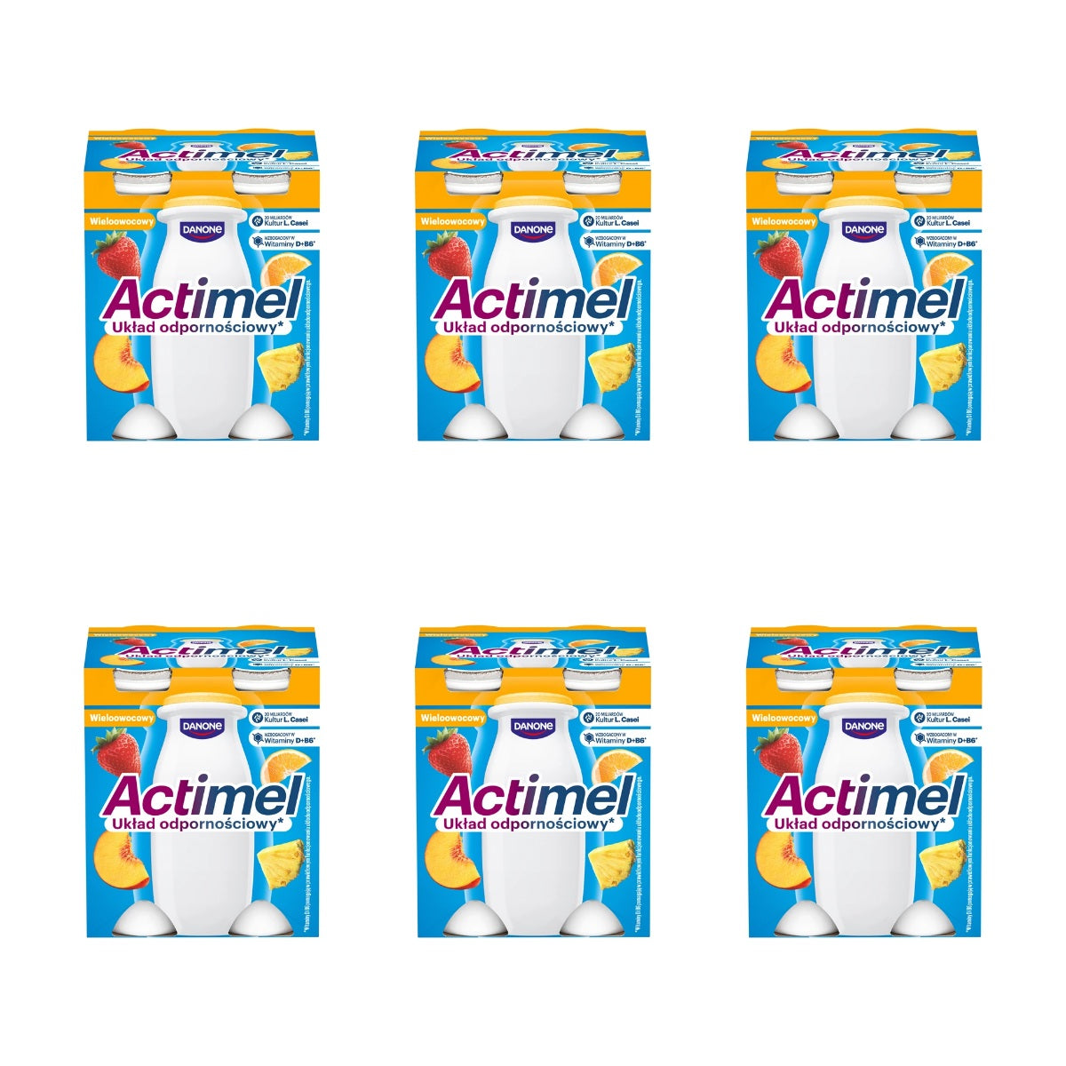 DANONE - JOGURT ACTIMEL WIELOOWOC 4X100G