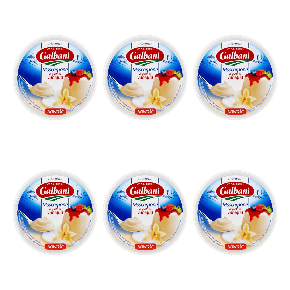 LACTALIS -  GALBANI MASCARPONE WANILIOWE   230G