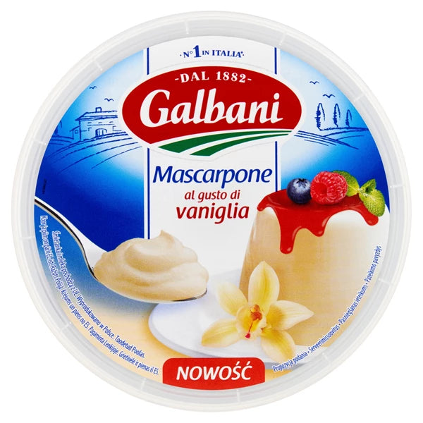 LACTALIS -  GALBANI MASCARPONE WANILIOWE   230G