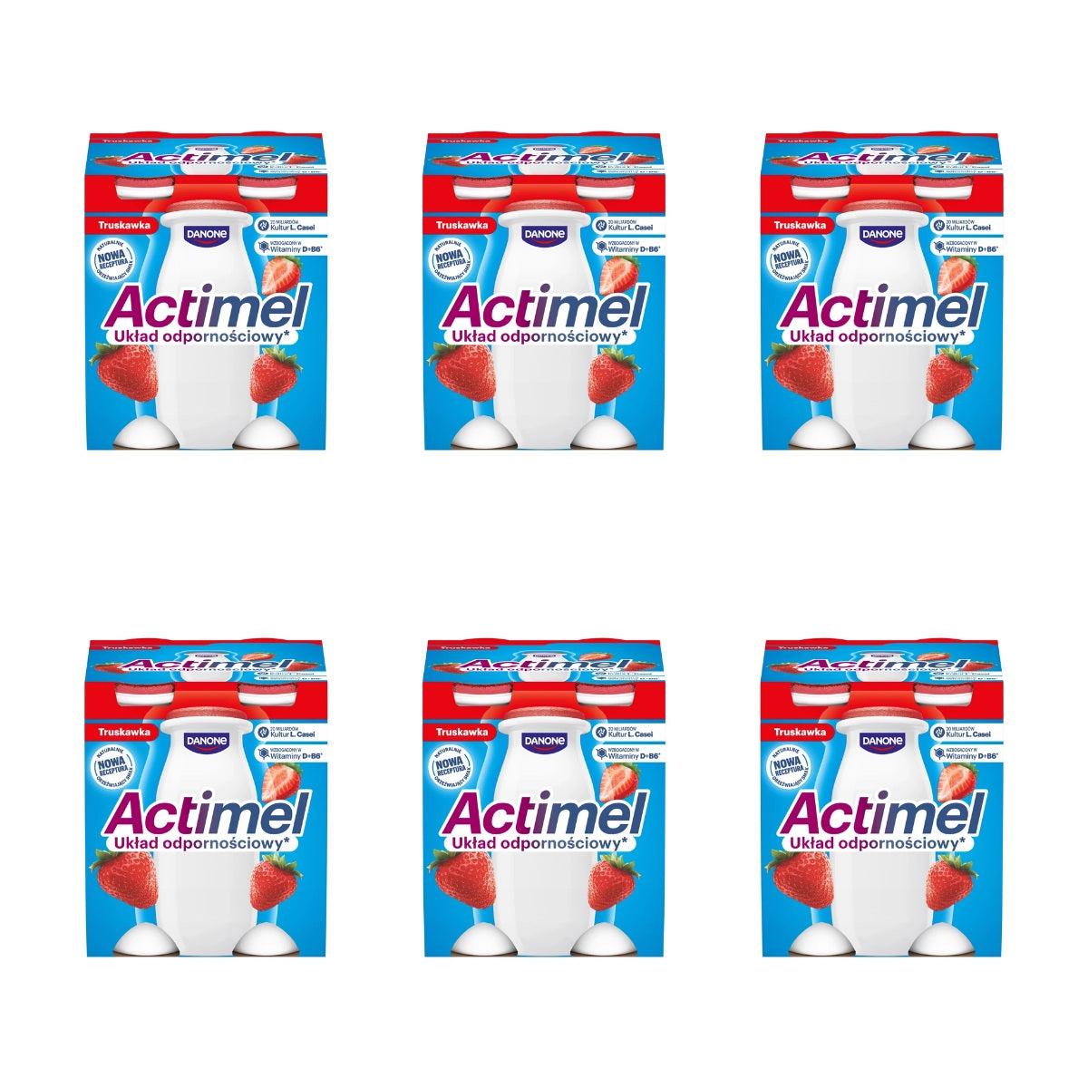 DANONE - JOGURT ACTIMEL TRUSKAWKA 4X100G