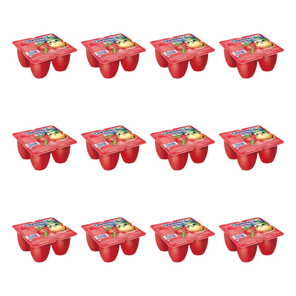 DANONE - DANONKI TRUSKAWKA 4X50G