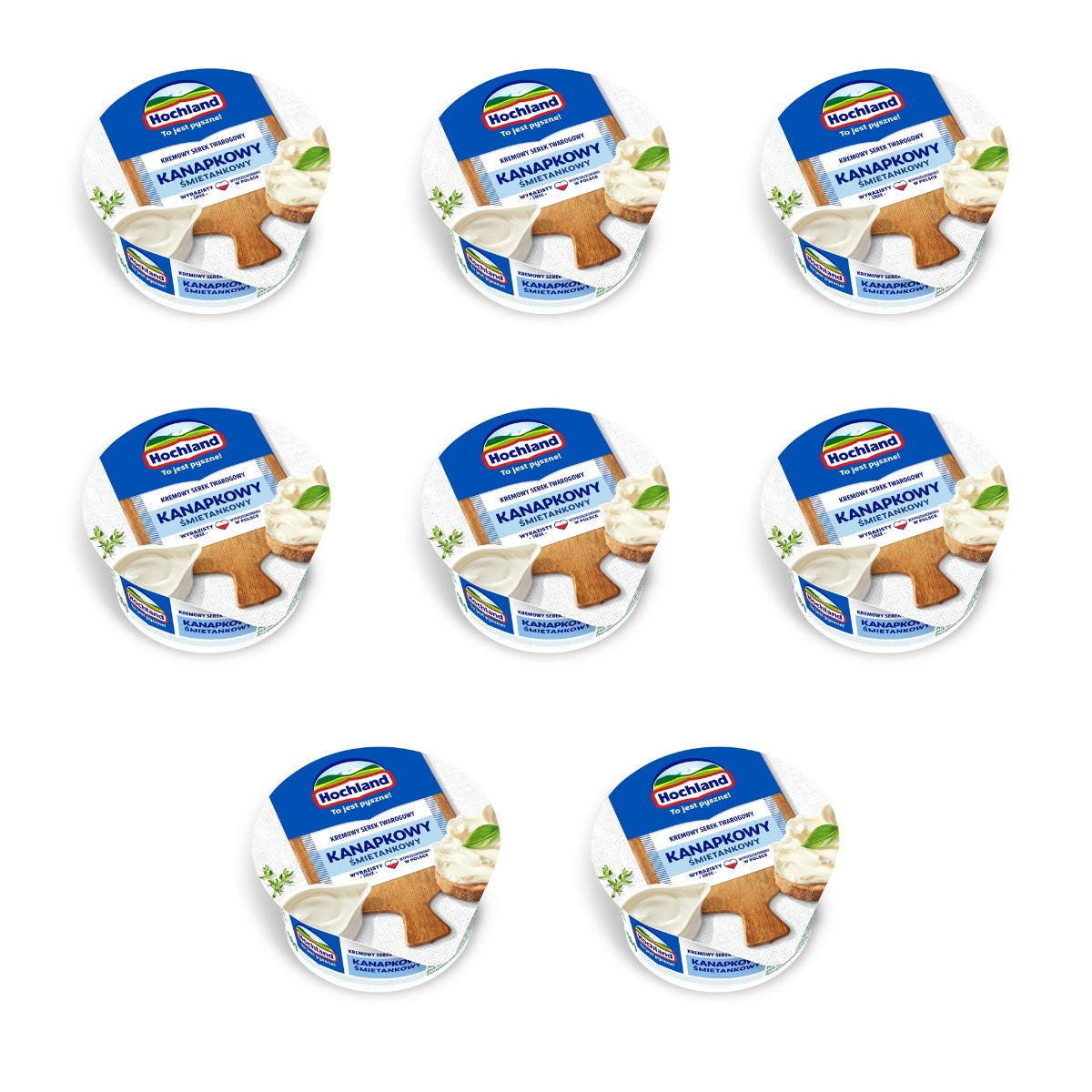 HOCHLAND - KANAPKOWY ŚMIETANKA 130G