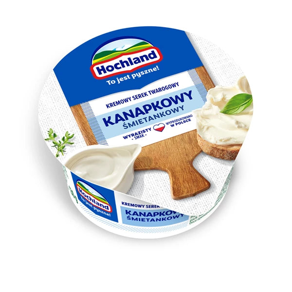 HOCHLAND - KANAPKOWY ŚMIETANKA 130G