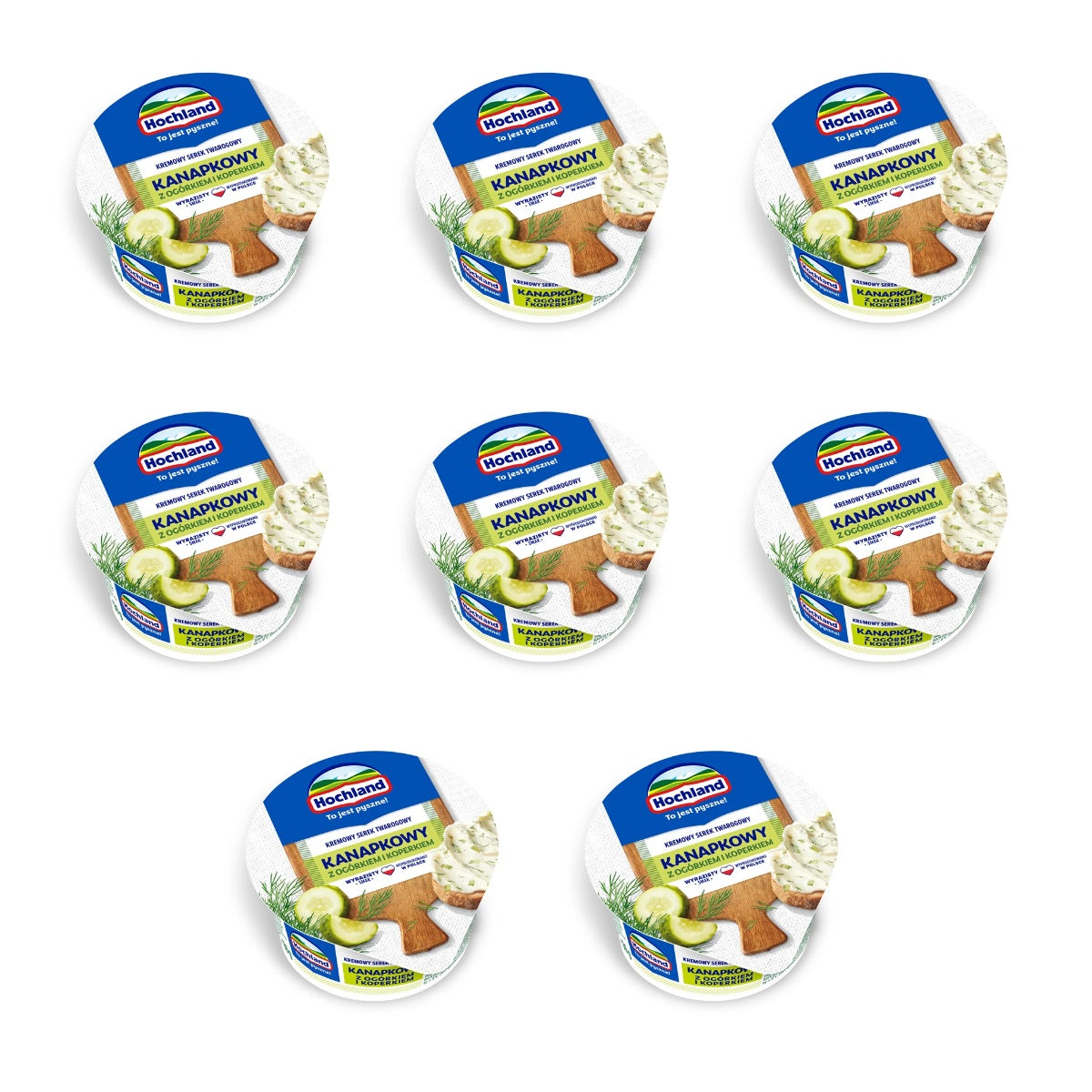 HOCHLAND - KANAPKOWY OGÓREK/KOPER 130G