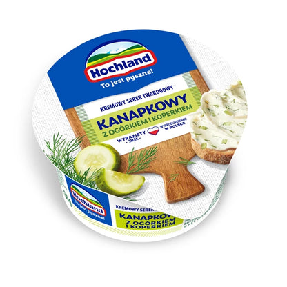 HOCHLAND - KANAPKOWY OGÓREK/KOPER 130G
