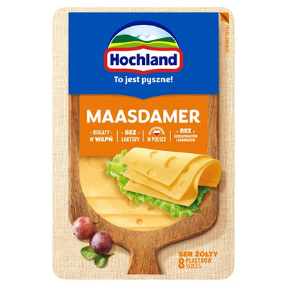 HOCHLAND - SER ŻÓŁTY MAASDAMER 135G PLASTRY