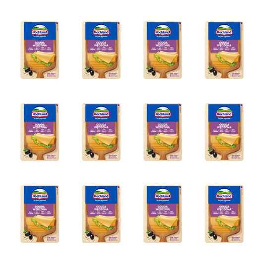 HOCHLAND - SER ŻÓŁTY GOUDA WĘDZONA 135G PLASTRY