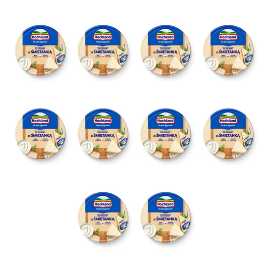 HOCHLAND SEREK TOPIONY KRĄŻEK ŚMIETANKA 180G