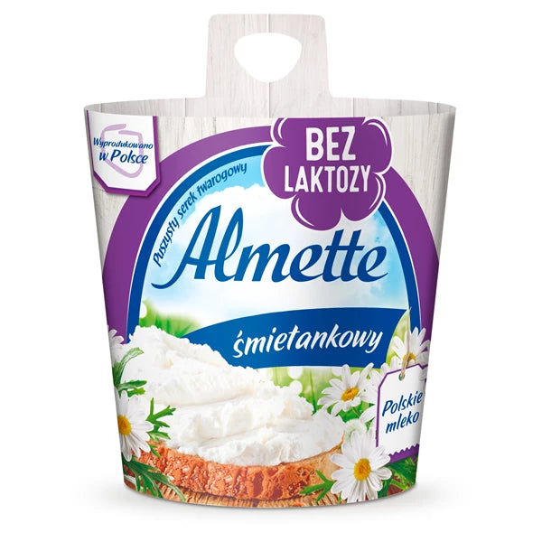 HOCHLAND - ALMETTE BEZ LAKTOZY  ŚMIETANKA 150G