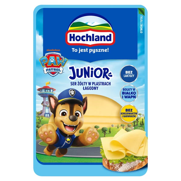 HOCHLAND - SER ŻÓŁTY JUNIOR 135G PLASTRY PSI PATROL
