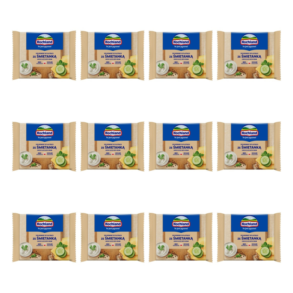 HOCHLAND - PLASTER ŚMIETANKA 130G