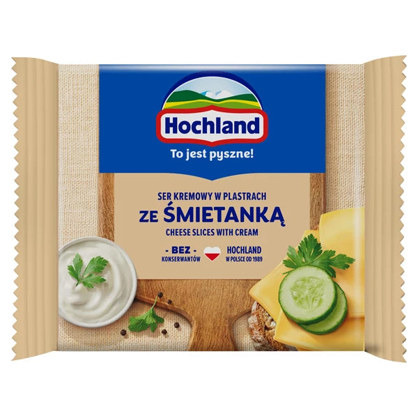 HOCHLAND - PLASTER ŚMIETANKA 130G