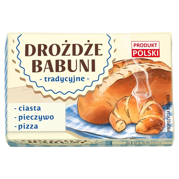 BABUNI DROŻDŻE 100G
