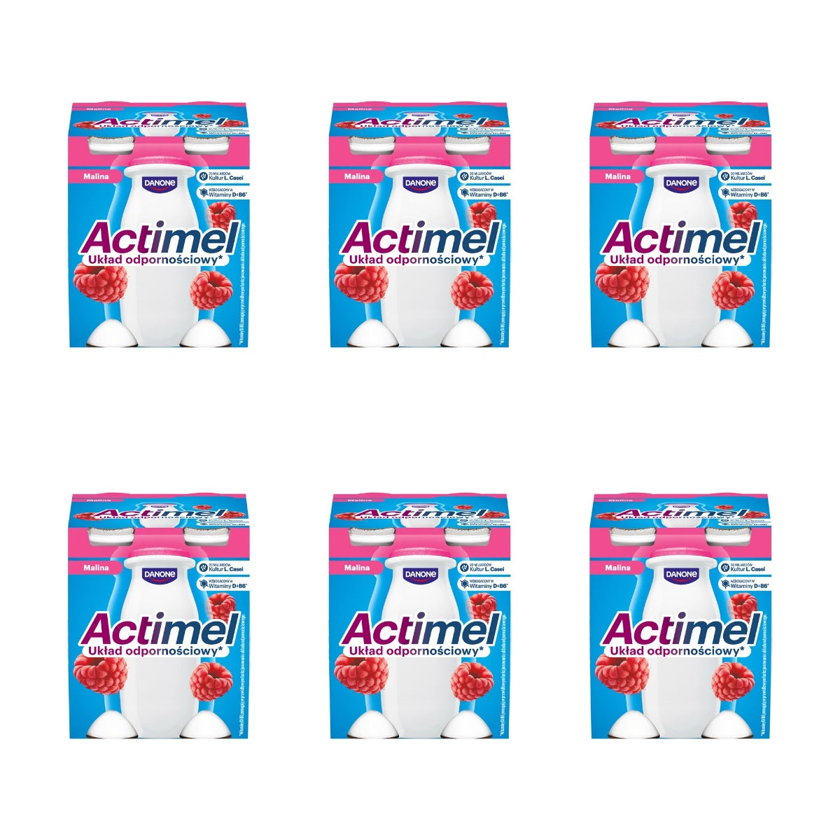 DANONE - JOGURT ACTIMEL MALINA 4X100G