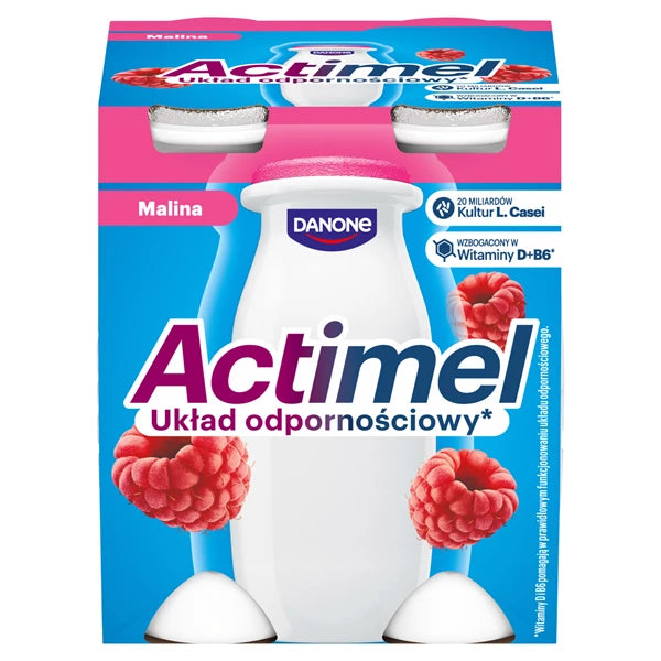 DANONE - JOGURT ACTIMEL MALINA 4X100G