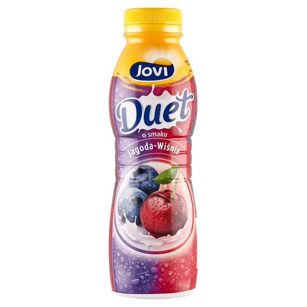 LACTALIS - JOGURT JOVI DUET JAG/WIŚNIA 350G