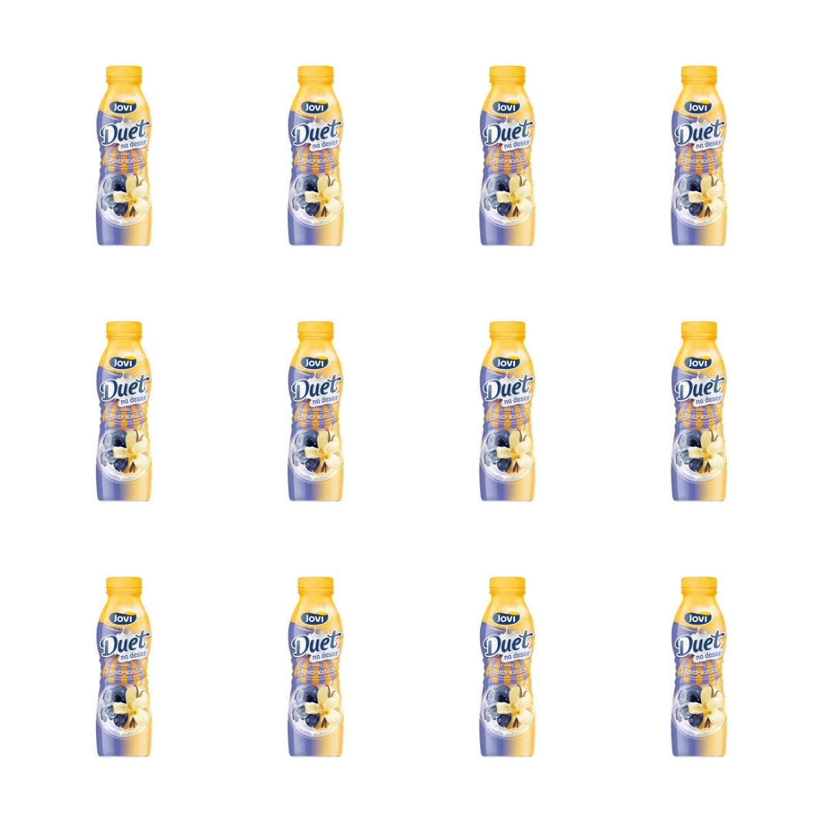 LACTALIS - JOGURT JOVI DUET JAGODA-WANILIA  350G