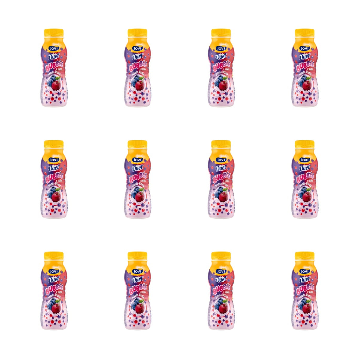 LACTALIS  -NAPÓJ BUBBLE JAGODA-WIŚNIA  230G