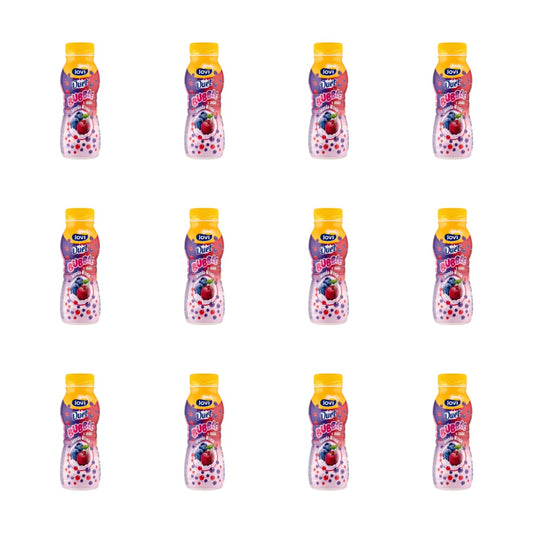 LACTALIS  -NAPÓJ BUBBLE JAGODA-WIŚNIA  230G