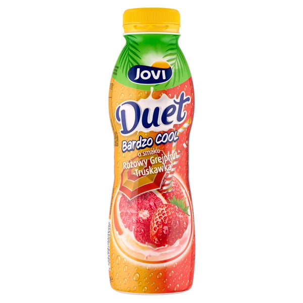 LACTALIS - NAPÓJ JOGURTOWY JOVI DUET R.GRE-TRUS 350G