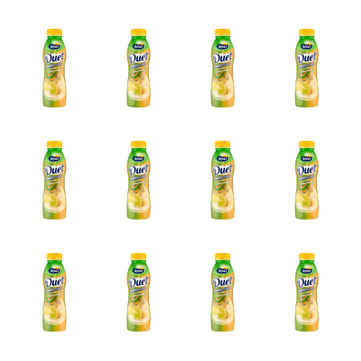 LACTALIS - NAPÓJ JOGURTOWY JOVI DUET YUZU-BANAN 350G