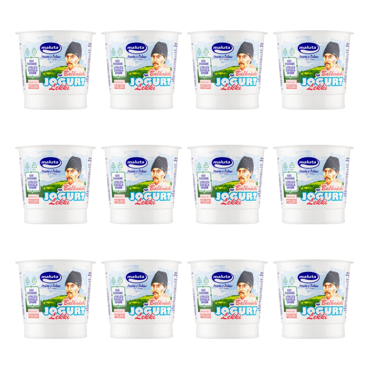 MALUTA - JOGURT BAŁKAŃSKI LEKKI 3%         340G