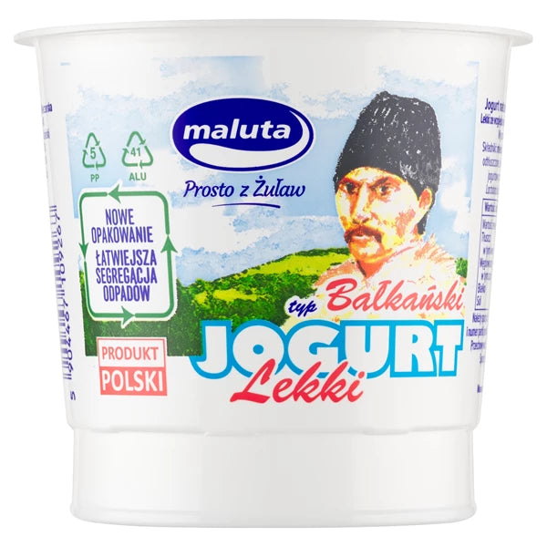 MALUTA - JOGURT BAŁKAŃSKI LEKKI 3%         340G