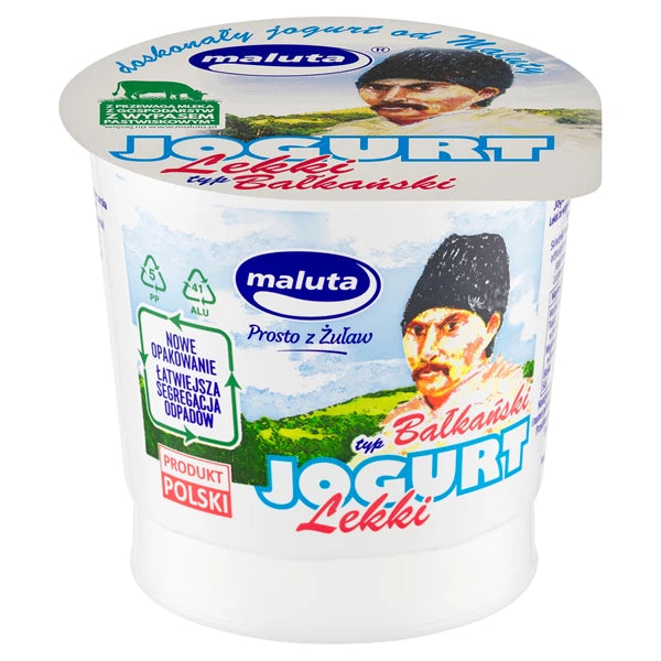 MALUTA - JOGURT BAŁKAŃSKI LEKKI 3% 340G