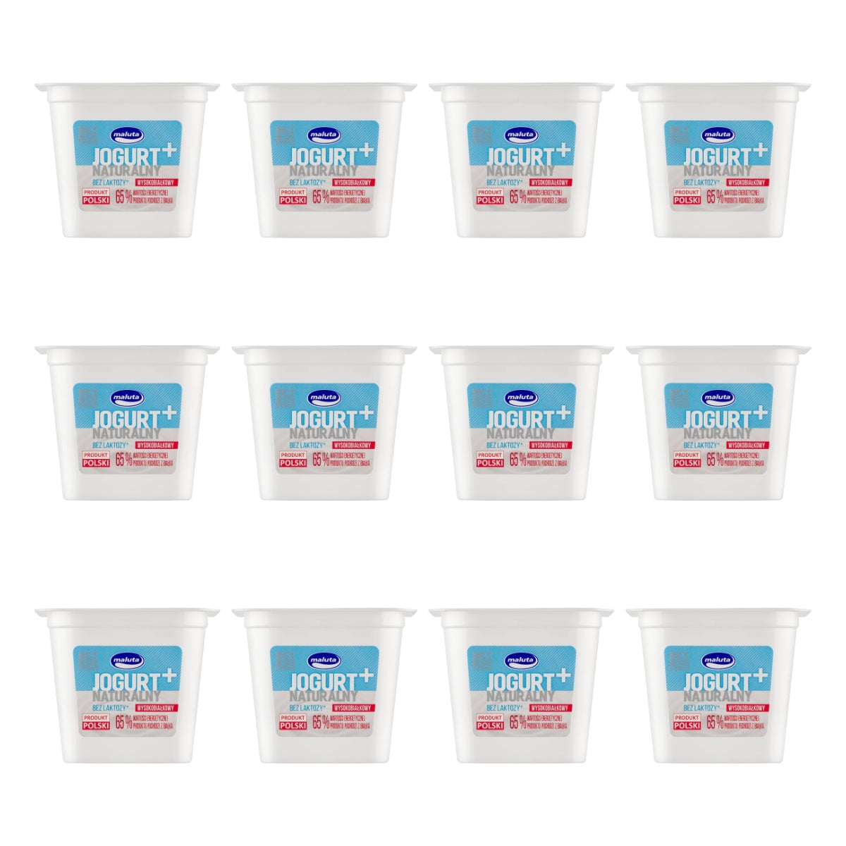 MALUTA - JOG. NATURALNY WYSOKOBIAŁKOWY BEZ LAKTOZY 200G
