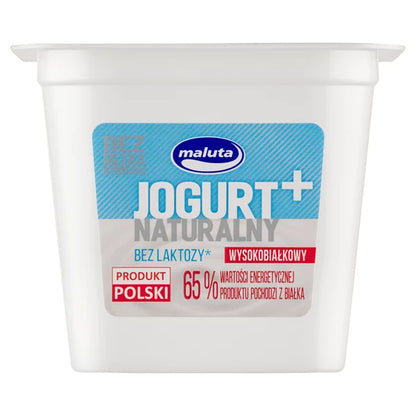 MALUTA - JOG. NATURALNY WYSOKOBIAŁKOWY BEZ LAKTOZY 200G
