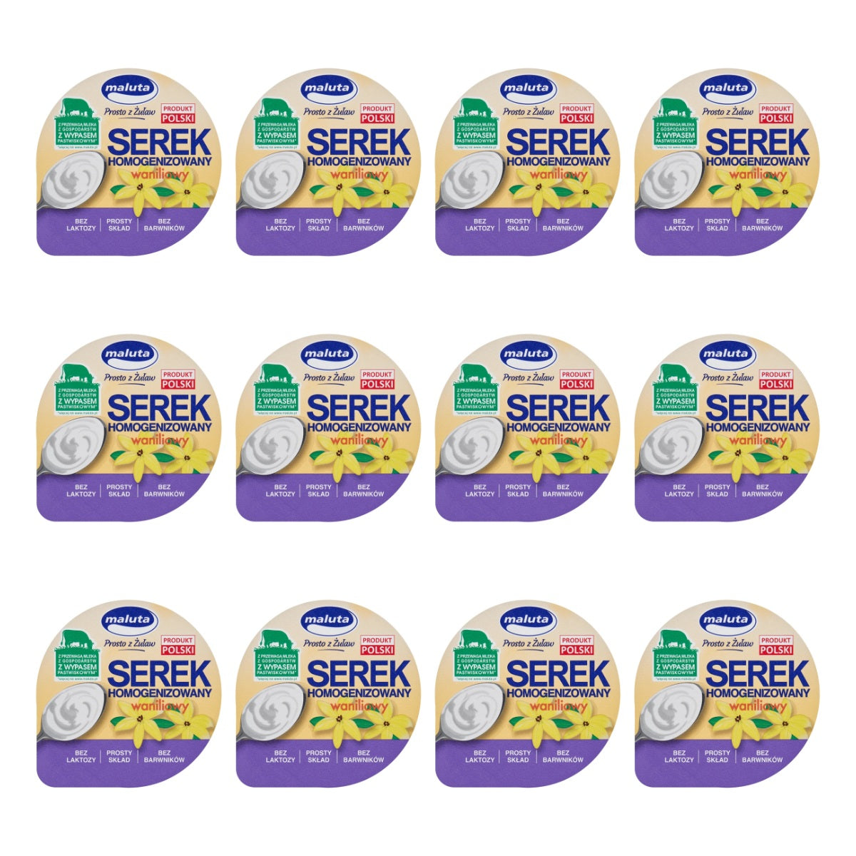 MALUTA - SEREK WANILIOWY BEZ LAKTOZY   200G