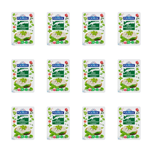 POLMLEK - SEREK PLASTRY CAPRESI ZIOŁO 150G