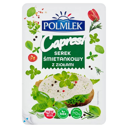 POLMLEK - SEREK PLASTRY CAPRESI ZIOŁO 150G