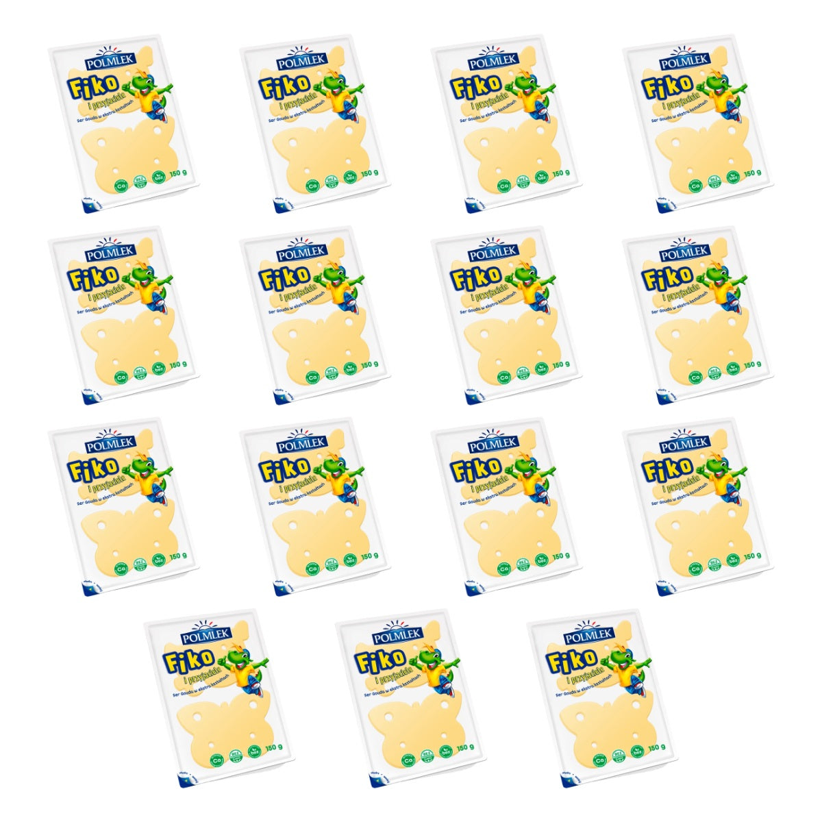 POLMLEK - SER PLATRY GOUDA FIKO I PRZYJACIELE 150G