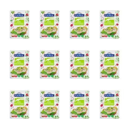 POLMLEK - SEREK PLASTRY CAPRESI CEBULA I SZCZYPIOREK 150G