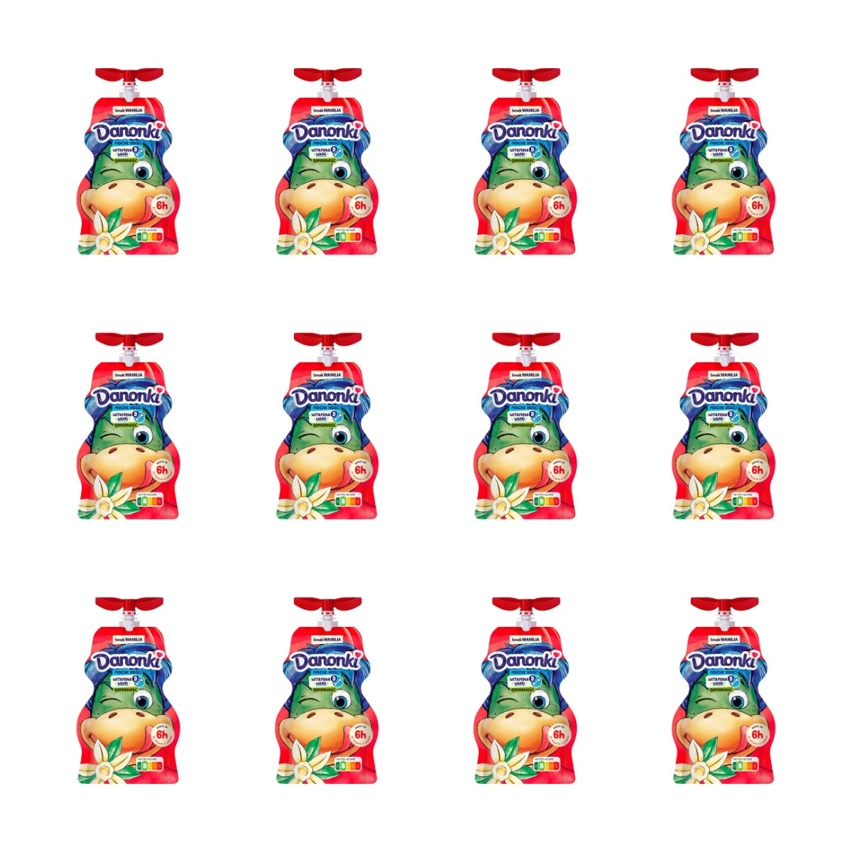 DANONE - DANONKI W SASZETCE WANILIA 70G