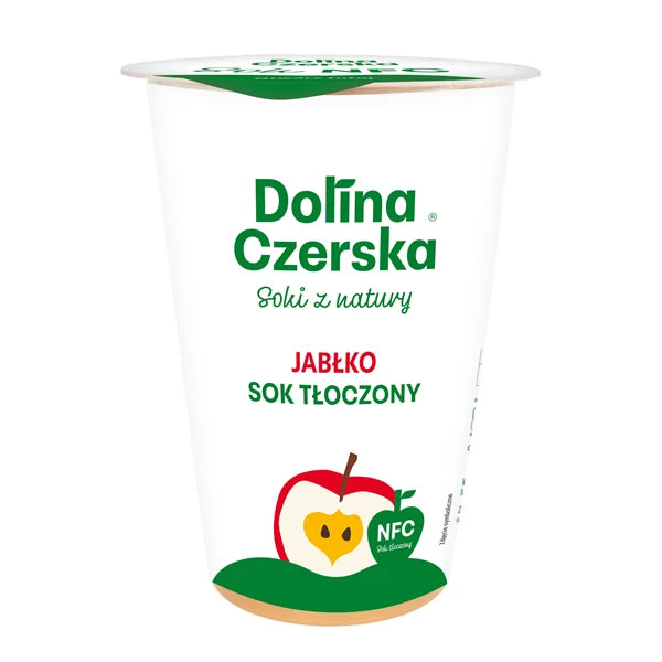 DOLINA CZERSKA  SOK JABŁKOWY NFC KUBEK 195 ML