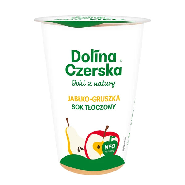 DOLINA CZERSKA  - SOK JABŁ./GRUSZKA KUBEK 195ML