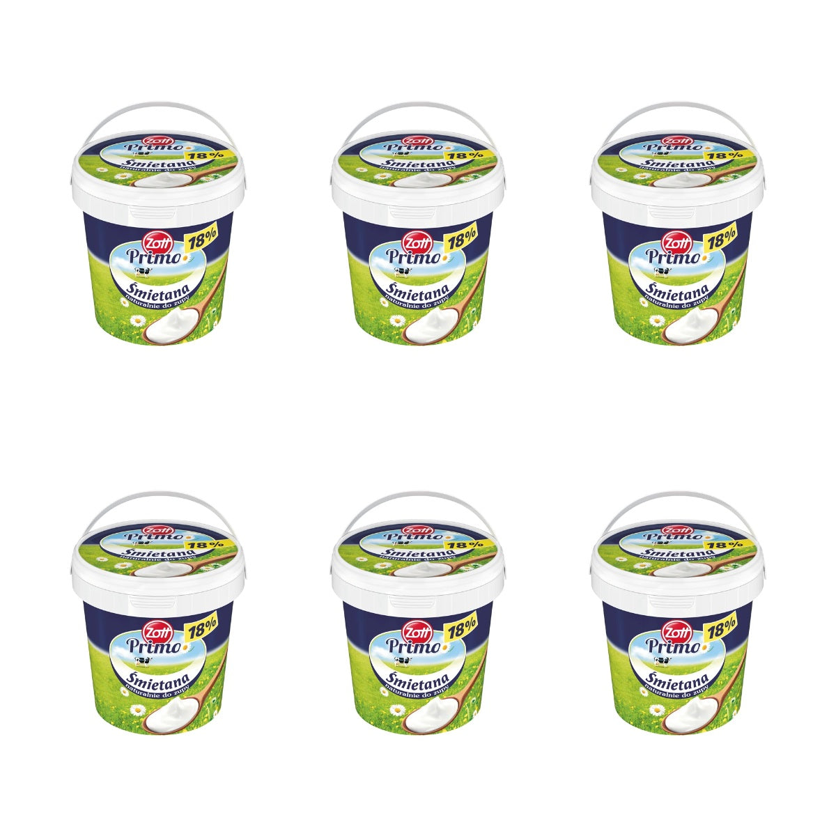 ZOTT - PRIMO ŚMIETANA 18% 1KG