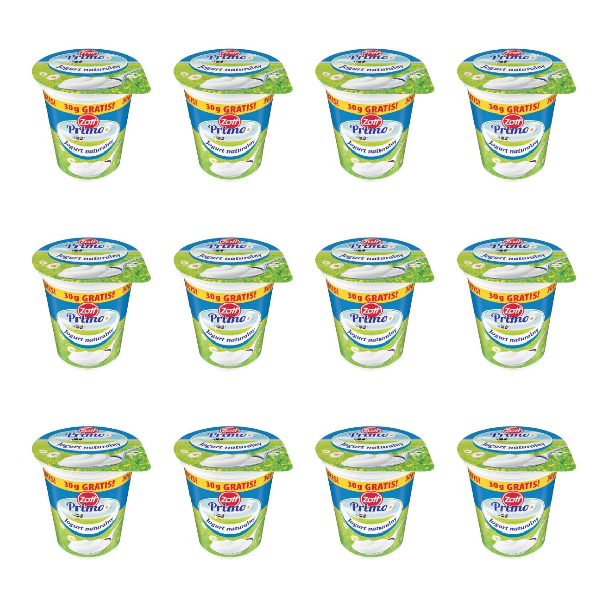 ZOTT - PRIMO JOGURT NATURALNY 370G+30G GRATIS