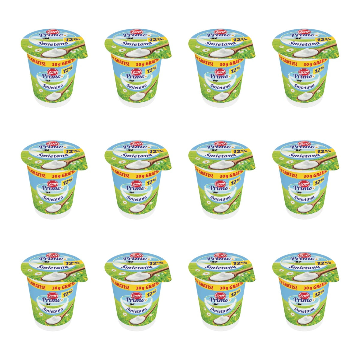 ZOTT - PRIMO ŚMIETANA 12% 330G+30%