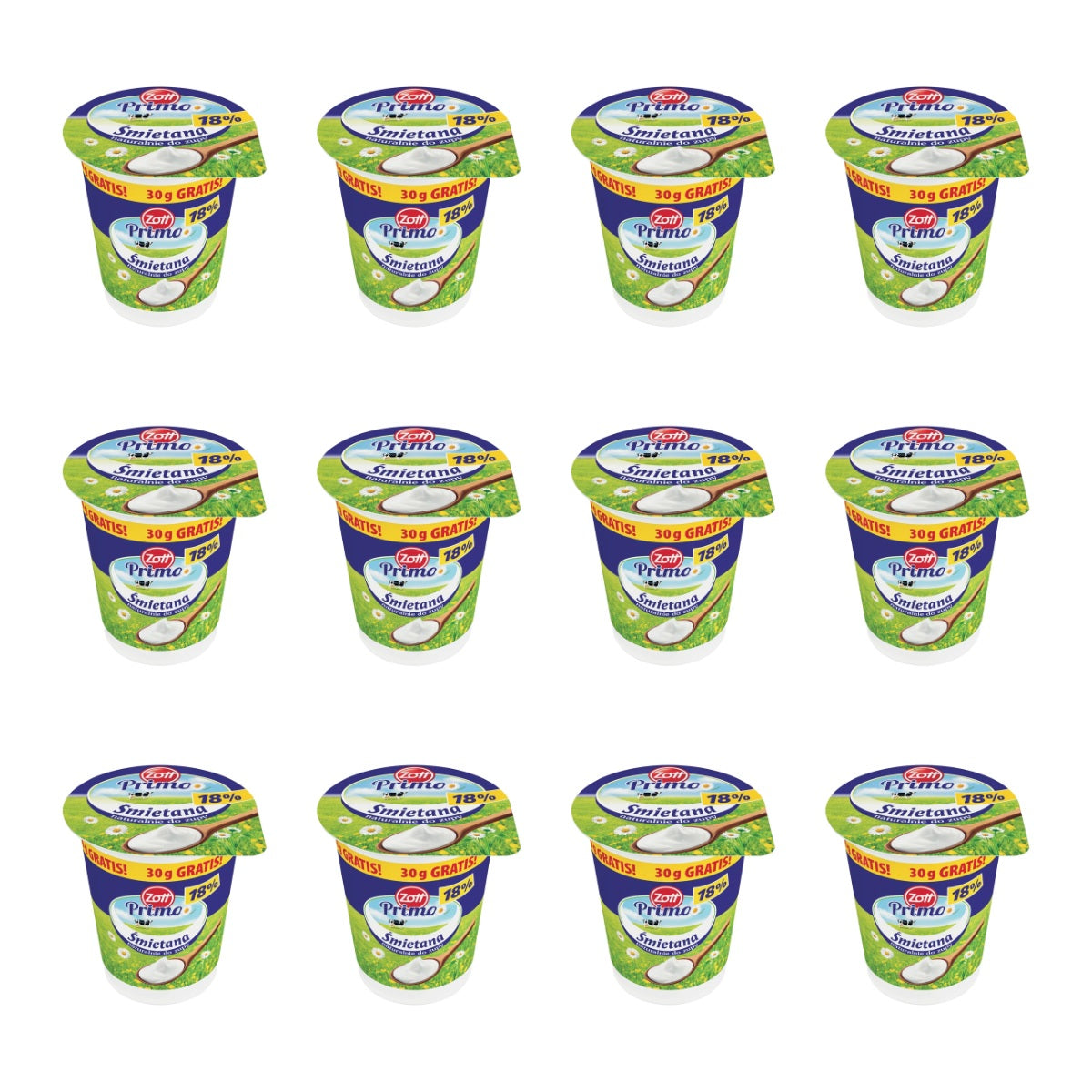 ZOTT - PRIMO ŚMIETANA 18% 330G+30%