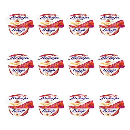 ZOTT FINEZJA JOGURT KREMOWY Z CZEKOLADĄ I OWOCAMI 130G