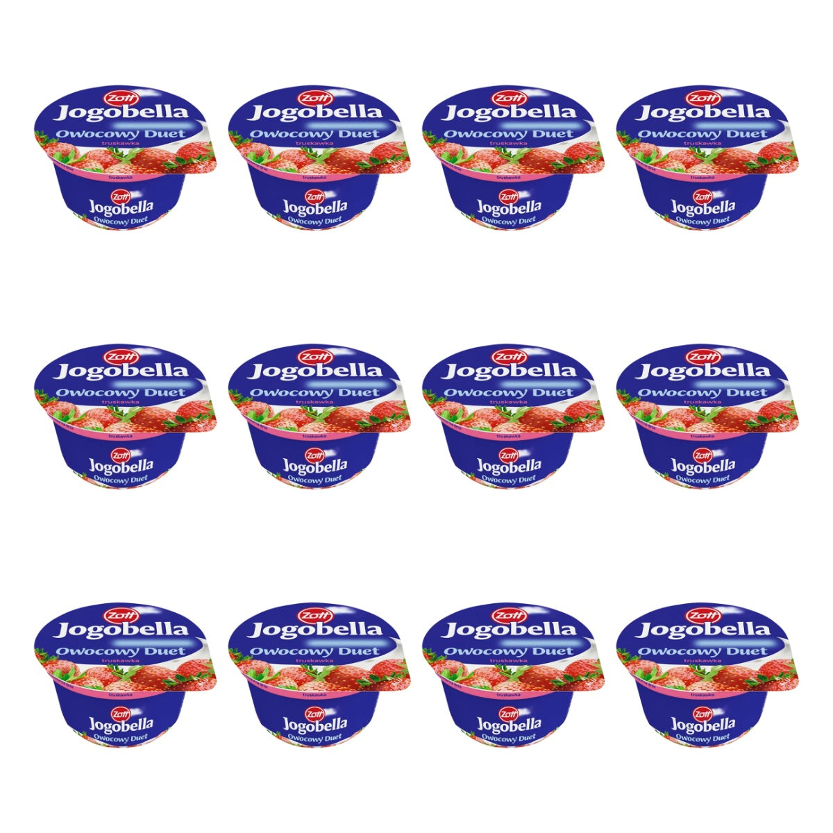 ZOTT -JOGURT OWOCOWY DUET 180G WIŚN/TRUS/ANANS/MANGO