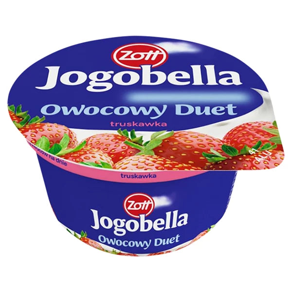 ZOTT -JOGURT OWOCOWY DUET 180G WIŚN/TRUS/ANANS/MANGO