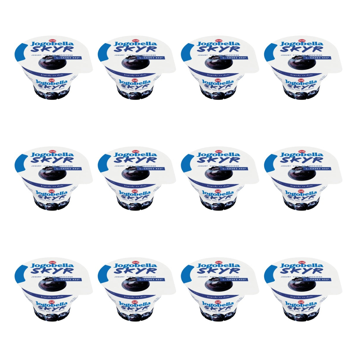 ZOTT - JOGOBELLA SKYR CLASSIC 150G JAGODA, WIŚNIA