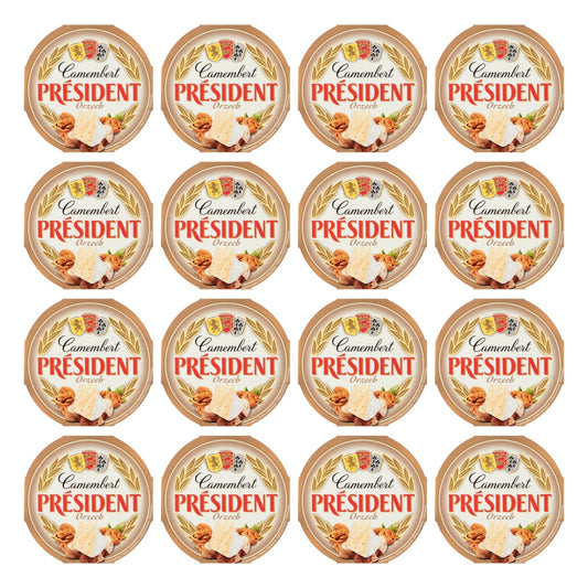 LACTALIS - PRESIDENT CAMEMBERT  ORZECH  120G.