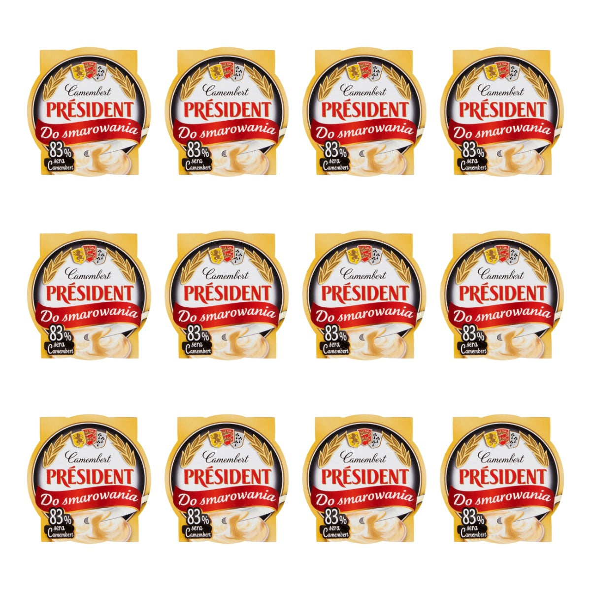 LACTALIS - PRESIDENT CAMEMBERT SER DO SMAROWANI NATURA 120G.