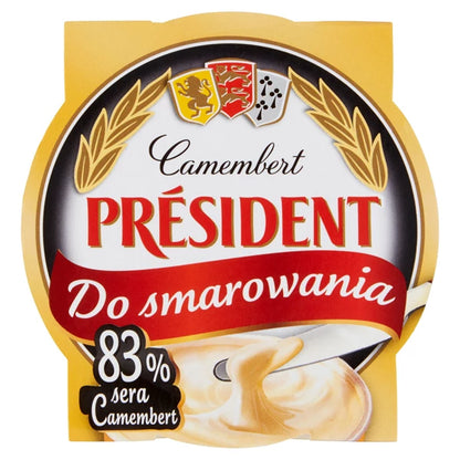 LACTALIS - PRESIDENT CAMEMBERT SER DO SMAROWANI NATURA 120G.